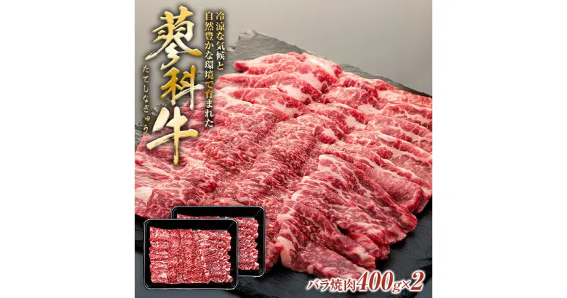 【ふるさと納税】 蓼科牛バラ焼肉 400g×2パック | 国産 肉 牛肉 牛 お肉 焼肉 焼き肉 バラ肉 BBQ バーベキュー お取り寄せ グルメ 蓼科牛 ふるさと 信州 長野県 立科町 蓼科