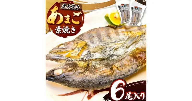 【ふるさと納税】美味！信州の清流で育った「あまご素焼き」　6尾入り　【魚貝類・川魚・素焼き】