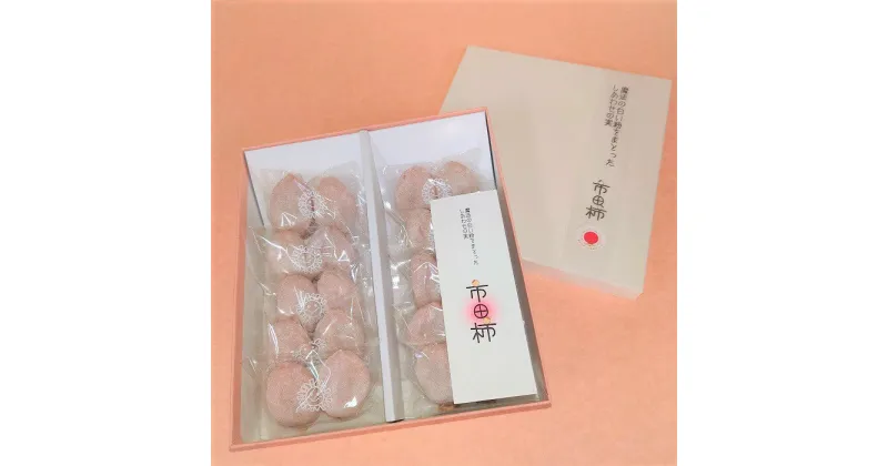 【ふるさと納税】＜来年先行予約＞【市田柿専門店　金の柿】白箱「秀品」450g(2個包装10袋入り)※2025年1月中旬～3月下旬発送※