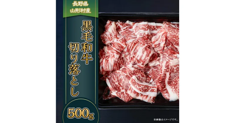 【ふるさと納税】3605 長野県産 黒毛和牛 切落し 500g