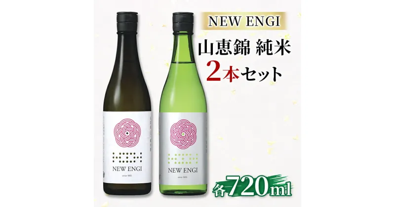 【ふるさと納税】NEW ENGI 山恵錦 純米(5) ・(6) 720ml 2本セット　山ノ内町　お届け：入金確認後、随時発送