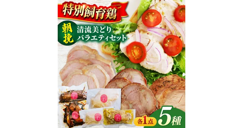 【ふるさと納税】朝挽き 清流美どり バラエティ5点セット 鶏肉 若鶏 お取り寄せ 岐阜市/若鶏の春近[ANDL007]