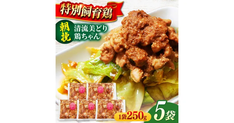 【ふるさと納税】朝挽き 清流美どり 鶏ちゃん 250g×5P 鶏肉 若鶏 お取り寄せ 岐阜市/若鶏の春近[ANDL006]