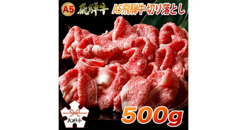 【ふるさと納税】A5飛騨牛　便利な切り落とし　500g