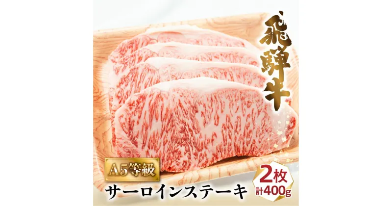 【ふるさと納税】飛騨牛 A5 サーロイン ステーキ 400g (200g×2枚)