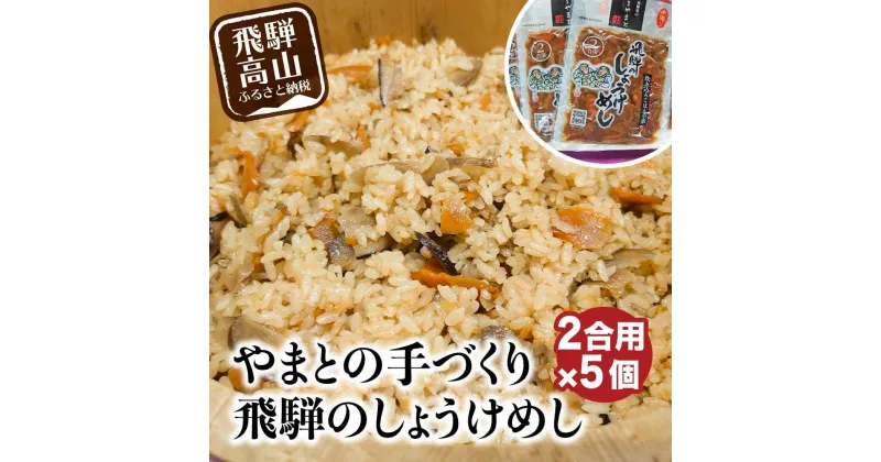 【ふるさと納税】炊き込みご飯の素 飛騨のしょうけめし 2合用 5個 2合 混ぜ込みご飯 混ぜご飯の素 炊き込み ごはん 米 ご飯 味ご飯 味ごはん 醤油 人参 椎茸 飛騨高山 EZ002