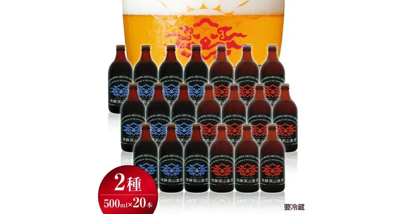 【ふるさと納税】飛騨高山麦酒 エールビール飲み比べ20本セット クラフトビール 地ビール ビール お酒 飛騨高山 プレミアム 家飲み おうち時間 ペールエール ダークエール 父の日 酒 セット 贈答用 詰め合わせ FS051