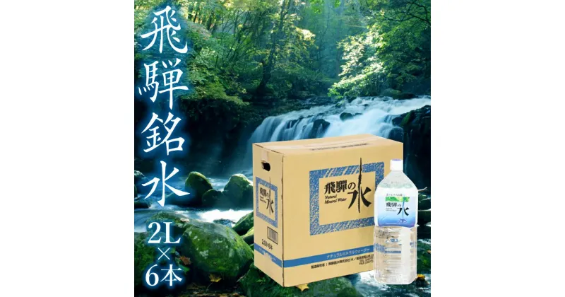 【ふるさと納税】飛騨の水 飛騨銘水 2L×6本 （1ケース） 飲料水 お水 軟水 湧き水 国産 ミネラルウォーター 自然の恵み 天然水 2l 2L 水 ペットボトル 三川屋 TR4556