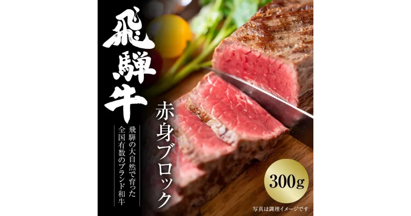 【ふるさと納税】飛騨牛 赤身ブロック[塊] 300g 冷凍真空パック | 肉 お肉 ローストビーフ 煮込み 焼肉 焼き肉 やきにく BBQ 黒毛和牛 和牛 人気 おすすめ 牛肉 ギフト お取り寄せ 7日以内お届け【飛騨高山ミート MZ020】