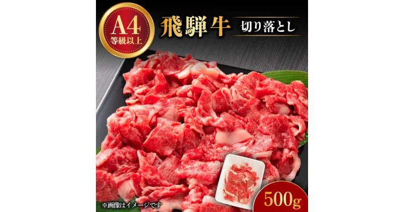 【ふるさと納税】 飛騨牛 切り落とし 500g 和牛 ブランド牛 国産 多治見市/肉の丸長 [TAZ004]