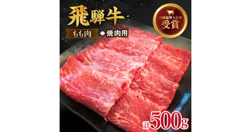 【ふるさと納税】 飛騨牛 焼肉 用 もも肉 500g 多治見市/肉のひぐち [TDC003]