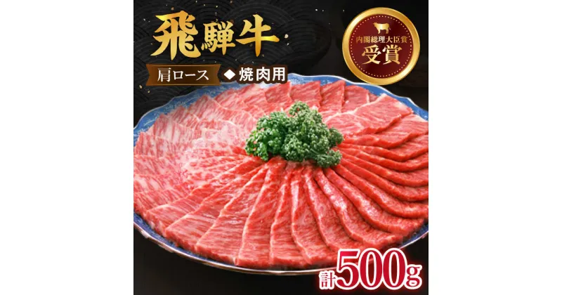 【ふるさと納税】 飛騨牛 焼肉 用 肩ロース 500g ロース 国産 ブランド牛 和牛 多治見市/肉のひぐち [TDC005]