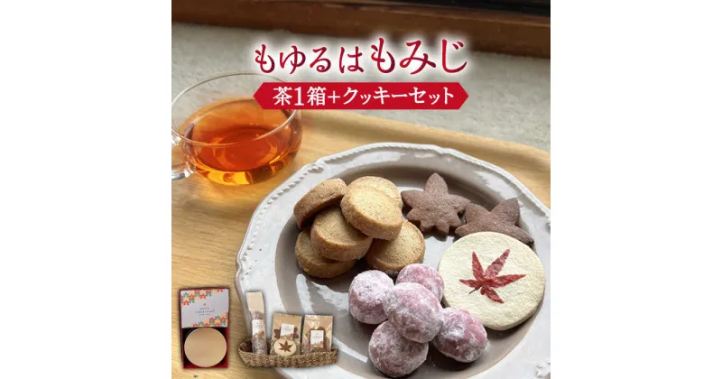 【ふるさと納税】もゆるは もみじ茶 1箱 + もみじクッキー セット【もみじかえで研究所】 [TCY003]