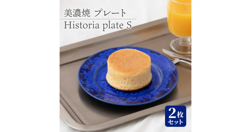 【ふるさと納税】【美濃焼】 プレートS 2枚セット Historia plate S pair set 食器 皿 ペア 多治見市/柴田商店 [TAL063]