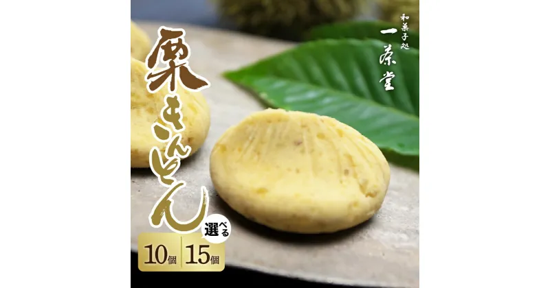 【ふるさと納税】 中津川 栗きんとん【個数が選べる】10個 or 15個 入り 冷蔵【和菓子処 一茶堂】個包装 国産 栗 100％ 職人 こだわり 人気 スイーツ お菓子 ギフト プレゼント 高級 和菓子 栗菓子 お届け：入金確認後、3週間前後で発送（年末年始を除く）） F4N-0835var