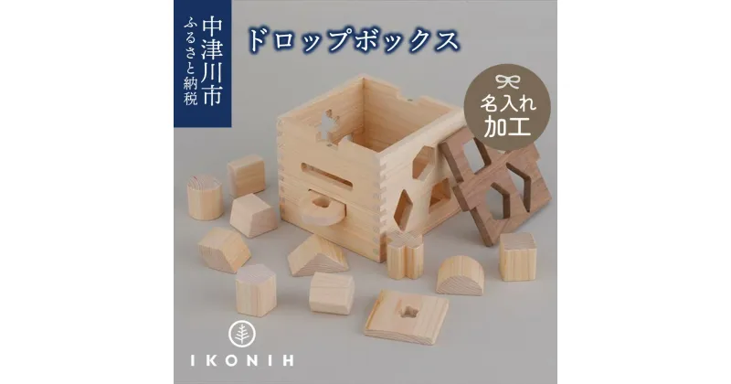 【ふるさと納税】【名入り】IKONIH ドロップボックス F4N-0868