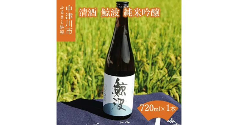 【ふるさと納税】清酒 鯨波 純米吟醸 720ml F4N-0987