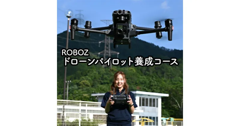 【ふるさと納税】ドローンパイロット養成コース　 体験チケット 初めて 始める お勧め 専用飛行場 プロ インストラクター 屋外飛行訓練 アフターサポート 受験 民間資格