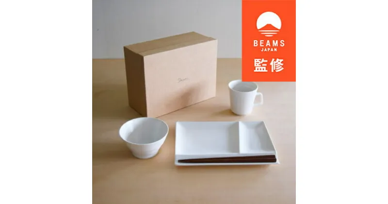 【ふるさと納税】【BEAMS JAPAN監修】 miyama.の食器　スターターセット　ホワイトマット【1352946】