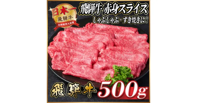 【ふるさと納税】飛騨牛　赤身スライス　約500g【冷蔵便】【配送不可地域：離島】【1535237】