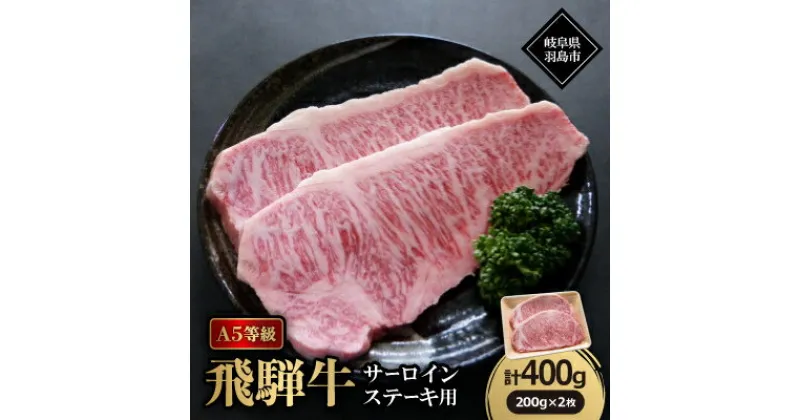 【ふるさと納税】A5等級飛騨牛:サーロインステーキ用400g【配送不可地域：離島】【1539454】