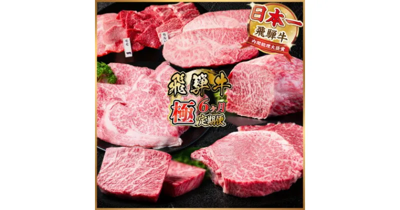 【ふるさと納税】【毎月定期便】飛騨牛 極定期便 計3.4kg【冷蔵便】全6回【配送不可地域：離島】【4055510】