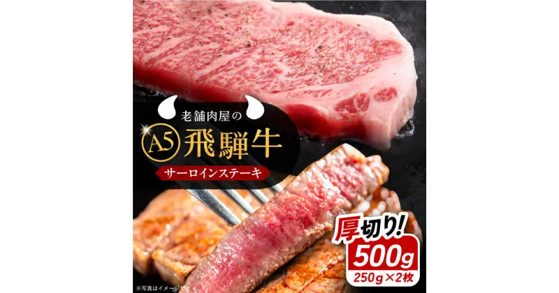 【ふるさと納税】【年内発送】飛騨牛 サーロインステーキ (A5ランク) 250g×2枚 和牛 国産 霜降り 恵那市 / 岩島屋[AUAJ012]